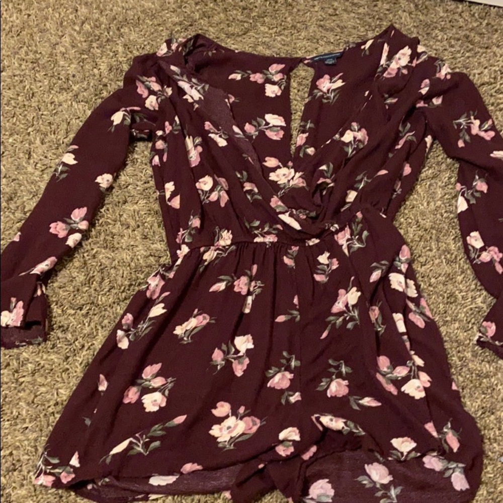 red romper